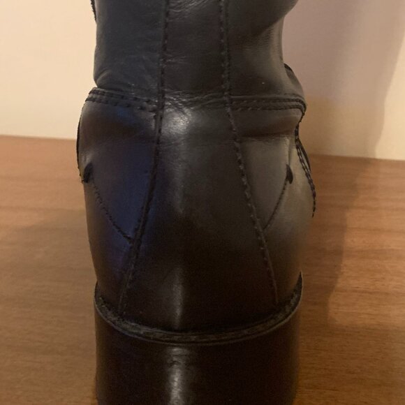 Black Leather Riding Boots - Picture 1 of 11